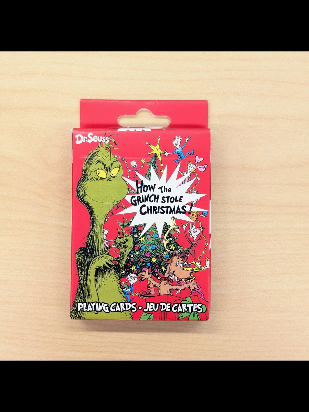 Dr. Seuss How The Grinch Stole Christmas Playing Cards Full Deck Official